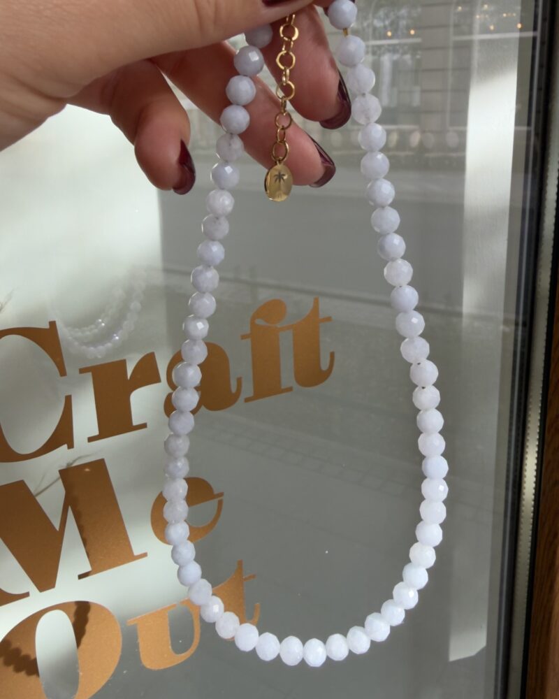 Naszyjnik z Akwamarynem - Craftowe czwartki